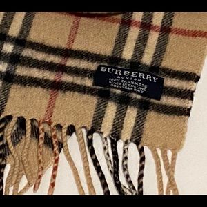 burberry classic check cashmere scarf Unisex